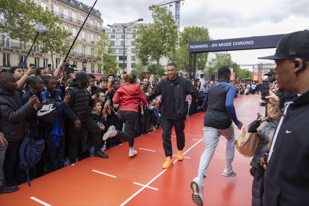 Kylian Mbappé pour le Victory Mode de Nike